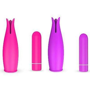 Imagem de Vibrador Feminino Estimulador de Clitóris e Ponto G Recarregável Swxsh
