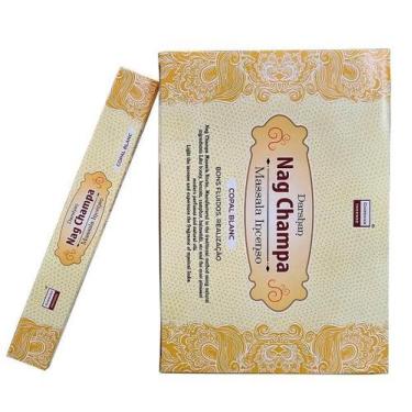 Imagem de Incenso nag champa massala indiano vários aromas darshan - CASA FÉ