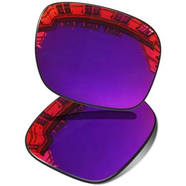 Imagem de Vonxyz Lentes de reposição para óculos de sol Oakley Holbrook Mix OO9384 | Holbrook Mix Asian Fit - Várias opções, Midnight Mirrorcoat polarizado, 0