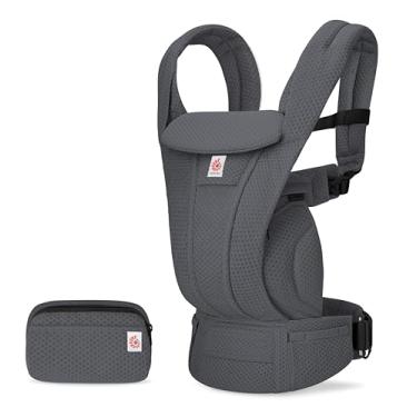 Imagem de Canguru P/Bebê 4 Posições Ergonômico Deluxe Mesh Ergobaby - GRAFITE