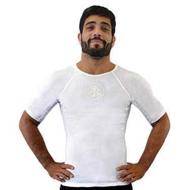 Imagem de Keiko, Rashguard Grade Manga Curta, Unissex, Branco, GG