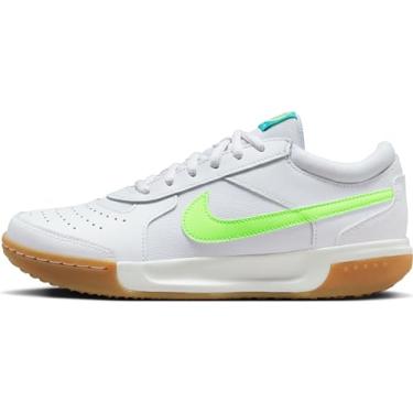 Imagem de Nike Tênis feminino Court Air Zoom Lite 3, Nébula azul-petróleo de limão branco, 35.5 EU