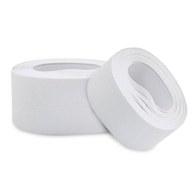 Imagem de Fita De Vedação Adesiva Porta Janela Protetor 3 Metros X 3,5cm Branco