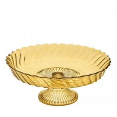 Imagem de Centro de Mesa Multiuso com Pé Californiazão Âmbar - Vitazza