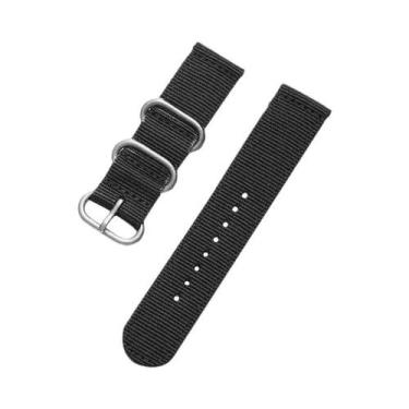 Imagem de Pulseiras De Relógio Esportivas Em Tecido De Nylon 18mm 20mm 22mm 24mm