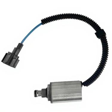 Imagem de DELEYAPARS Válvula solenoide de bomba de reforço de direção hidráulica compatível com todos os modelos Nissan, serve para sistema de direção hidráulica de carro Nissan Patrol (DLY4339B-12V)