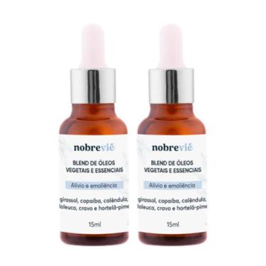 Imagem de Kit 2 Blend de Óleos Essenciais para Unhas Analgesia Alívio da Dor Emo