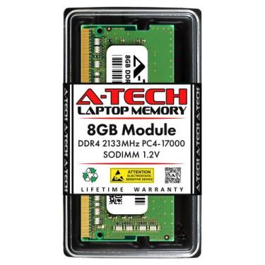 Imagem de Módulo de memória RAM A-Tech 8GB DDR4 2133MHz SODIMM PC4-17000