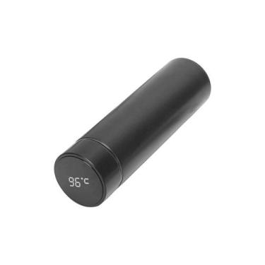 Imagem de Garrafa Térmica Café, Água Com Sensor De Temperatura- Preto - Importad