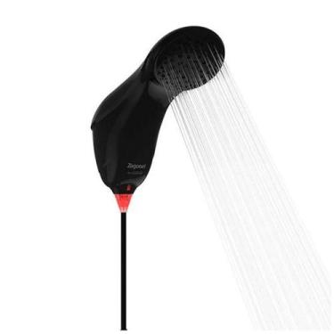Imagem de Chuveiro Ducha Eletrônica Com Haste Sublime Zagonel - Preto, Preto, 75