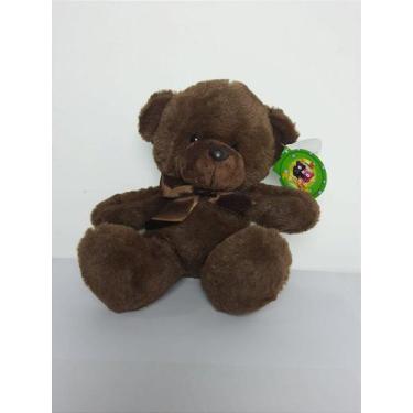 Imagem de Urso Fofura Marrom de Pelúcia 17 cm - Tuka Toy