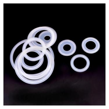 Imagem de 5 PCS 1/5.1 cm 3/10.2 cm 2.5 cm 3.8 cm 5.1 cm 6.3 cm 7.6 cm 8.9 cm 10.2 cm Tri Clamp Silicone Vedação Faixa de Vedação Homebrew Dioptria Ferrule Beer DWBPGVUN(63 x 77,5 mm)