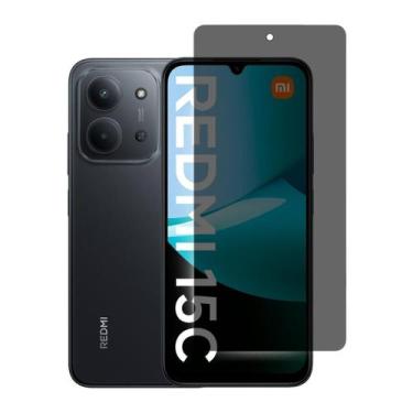 Imagem de Película Proteção Gel Privacidade Compatível Para Redmi 15C - Generica