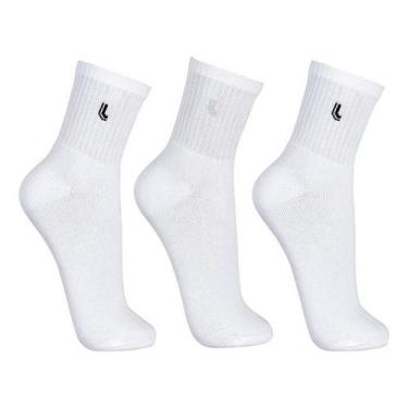 Imagem de Kit 3 Meias Cano Médio ALG Lupo Sport 3245 casapaula, 900, Br, Br, Br,