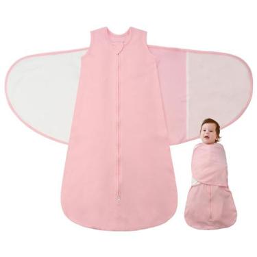Imagem de Saco de Dormir Envolvente para Bebés LILBESTIE 1.0 Tog Algodón Rosa