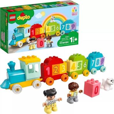 Imagem de Lego Duplo Trem Dos Números Aprender A Contar - 10954