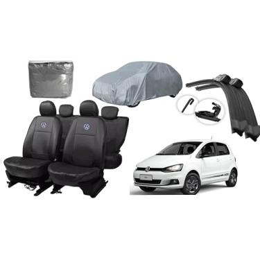Imagem de Capa de couro +Capa de cobrir + Limpador de para - brisa -VW fox 05-22
