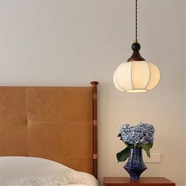 Imagem de Luminária pendente contemporânea de LED para restaurante, bar estilo francês retrô, balcão, café, quarto, escritório, quarto de hotel, lavabo, corredor, escada (F 1 lâmpada)