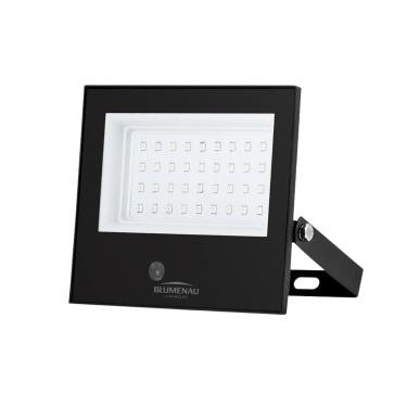 Imagem de Refletor Led Play 50W RGB 110° Bivolt IP66 Preto C/ Controle Cód. 78507000 – Blumenau