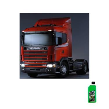Imagem de Kit Radiador Scania 124 420 + Aditivo Radiador Paraflu Verde 1 Litro