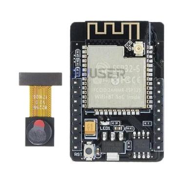 Imagem de Módulo ESP32-CAM com Câmera OV2640 - WiFi, Bluetooth e Serial, ESP32-C