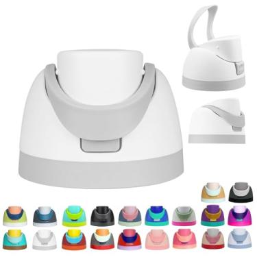 Imagem de Tampa de substituição para garrafa de água Owala Freesip, acessórios para Owala Free Sip, tampa superior de garrafa de água de um botão compatível com Owala Cup 473 ml, 680 g, 946 ml, 1,134 g, à prova
