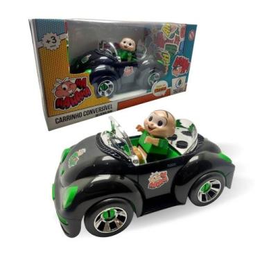 Imagem de Carrinho Conversível do Cebolinha Brinquedo Turma da Mônica - Monte Li