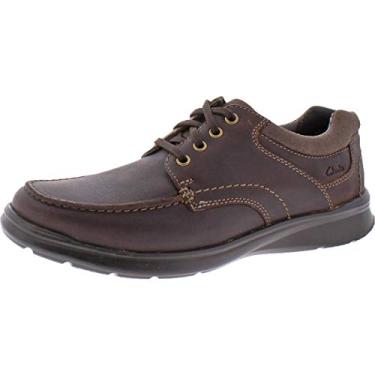 Imagem de Clarks Northam Edge Mocassim Masculino, Couro oleoso marrom, 7.5