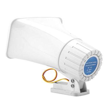Imagem de Naroote de Alarme Anti-roubo DC 12V 150 DB Aviso Althorn, Opções de Instalação Flexíveis, para Alarme de Vazamento de Gás, Vermelho/branco/amarelo