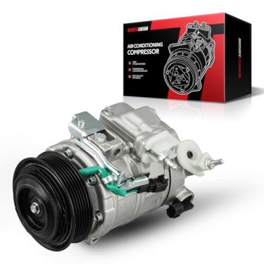 Imagem de Torchbeam Compressor de ar condicionado AC 197358 com embreagem compatível com 2013-2019 Explorer, Taurus, Flex, Police Interceptor Sedan, MKT, 2014-2019 Police Interceptor Utility