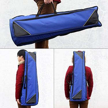 Imagem de Mochila para Trombone Oxford Cloth 600D com 5mm de algodão acolchoado alças ajustáveis e bolso Alto Tenor
