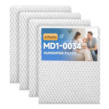 Imagem de ZHONG MERV MD1-0034 Substituição de pavio de umidificador compatível com umidificador evaporativo Vornado Evap40 Evap2 EV3 EV100 EV200 EVDC300 EVDC500 EVDC505 pacote com 4