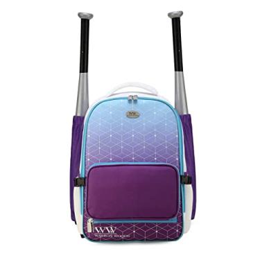 Imagem de Mochila Warron Woods Pro Series Roxa Croma com Bolso, Croma roxo, One Size, Warron Woods Pro Series