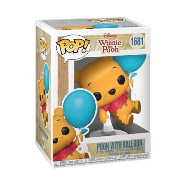 Imagem de Funko Pop! Disney: Winnie The Pooh - Pooh with Balloon - Boneco colecionável de vinil - Ideia de presente - Mercadoria oficial - Brinquedos para crianças e adultos - fãs de desenhos animados/animação