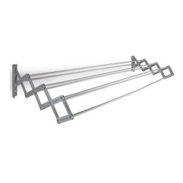 Imagem de Varal Sanfonado Alumínio 1,20 Metros - Mor