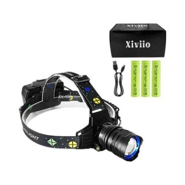 Imagem de Lanterna De Cabeça LED Recarregável Super Brilhante E Ultra Potente 89