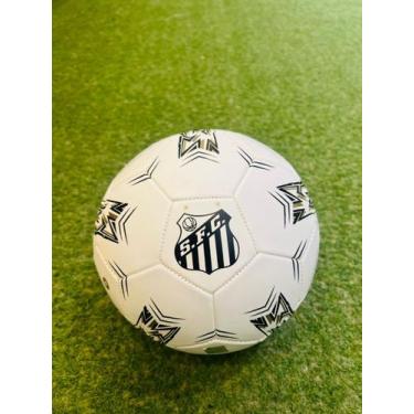 Imagem de Bola campo branca santos - Santos F.C., Branco, Preto, 5