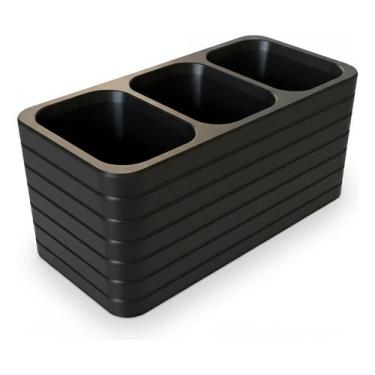 Imagem de Organizador De Controle Remoto 3 Divisórias Porta Objeto - Next 3D, Pr