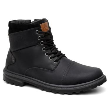 Imagem de Bota VNT Adventure Masculina em Couro Legítimo Premium Visual Elegante