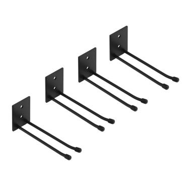 Imagem de Kit 4 Suportes De Parede Para Pendurar Cabos Rodos Vassouras NV803