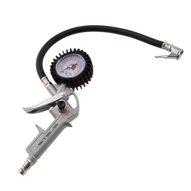 Imagem de Stels Calibrador De Pneus Pneumatico Encaixe Rosca 1/4 Npt