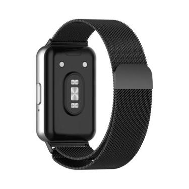 Imagem de Pulseira De Aço Inoxidável Com Fecho Magnético Para Samsung Galaxy Fit