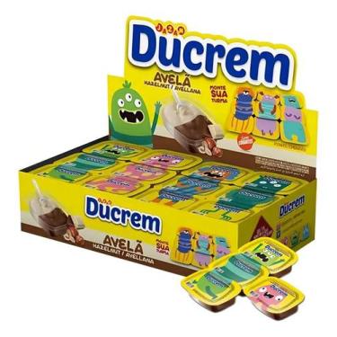 Imagem de Ducrem Avelã Com Chocolate Branco Cx 48 De 10g Jazam