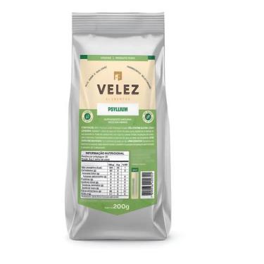Imagem de Psyllium Velez 200g Puro Rico Em Fibras 100% Natural - Congratulations