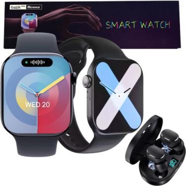 Imagem de Relógio Smartwatch Feminino Masculino W29S Series 9 C/ Fone Bluetooth 