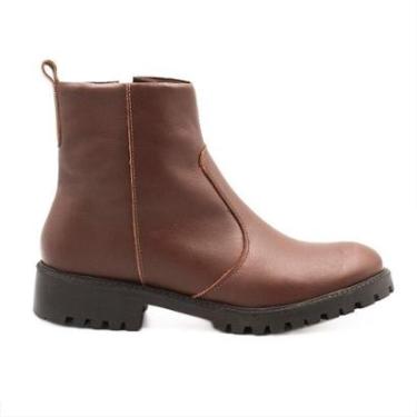 Imagem de Bota Zatta Coturno Couro Tratorada Lola-Feminino