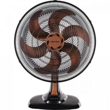 Imagem de Ventilador De Mesa 50cm 220v Turbo6 Bronze Ventisol., 220V