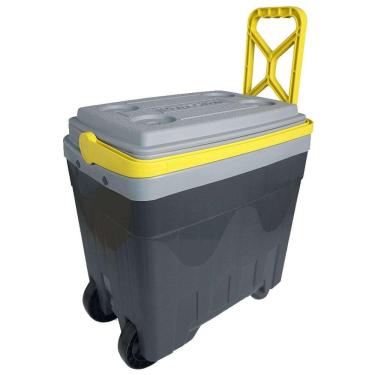 Imagem de Caixa Térmica 34 Litros Com Rodinha Camping, Pesca, Cooler