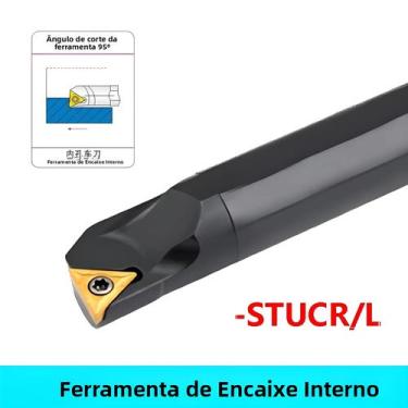 Imagem de Barra De Corte Para Torno, Ferramenta De Torneamento Interno De Metal 