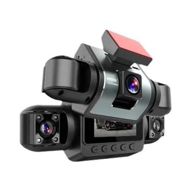 Imagem de Câmera Veicular 4 Canais 1080P 360 Graus Com WiFi E Aplicativo, DVR Au